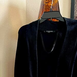 Black Women's Cardigan Sweater